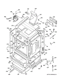 03 - Body Parts parts for Ge Range JGBP36WEJ3WW from AppliancePartsPros.com