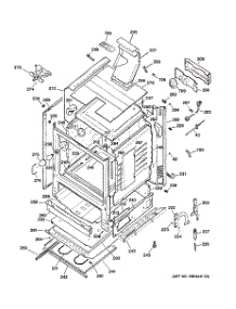 03 - Body Parts parts for Ge Range JGBP85WEJ3WW from AppliancePartsPros.com