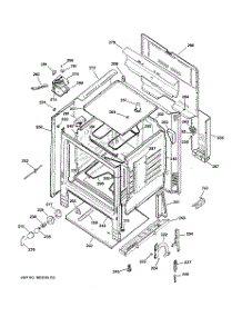 02 - Body Parts parts for Ge Range JBP22BK2CT from AppliancePartsPros.com
