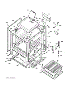 03 - Body Parts parts for Ge Range JGBS04BEH3CT from AppliancePartsPros.com