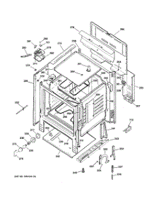 02 - Body Parts parts for Ge Range JBP22BK1CT from AppliancePartsPros.com