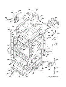 03 - Body Parts parts for Ge Range JGBP87SEK2SS from AppliancePartsPros.com