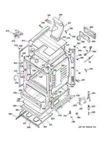 03 - Body Parts parts for Ge Range JGBP88WEK2WW from AppliancePartsPros.com