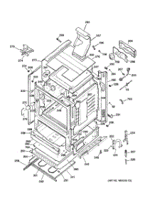 03 - Body Parts parts for Ge Range JGBP90MEH3BC from AppliancePartsPros.com
