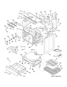 03 - Body Parts parts for Ge Range JCBP81WJ3WW from AppliancePartsPros.com
