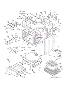 03 - Body Parts parts for Ge Range ECBP85WJ3WW from AppliancePartsPros.com