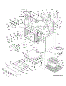 03 - Body Parts parts for Ge Range JCBP85SJ3SS from AppliancePartsPros.com