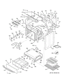 03 - Body Parts parts for Ge Range ECBP82SJ3SS from AppliancePartsPros.com