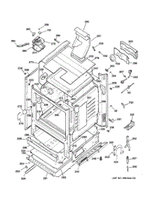 03 - Body Parts parts for Ge Range JGBP29EEJ2BB from AppliancePartsPros.com