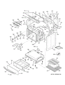 03 - Body Parts parts for Ge Range JCBP78SK1SS from AppliancePartsPros.com