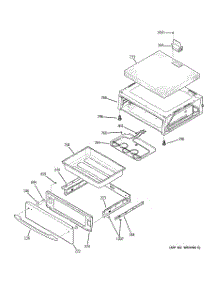 04 - Warming Drawer parts for Ge Range JCBP84WK1WW from AppliancePartsPros.com