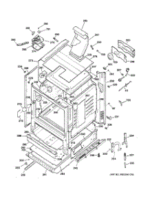 03 - Body Parts parts for Ge Range JGBP29SEK2SS from AppliancePartsPros.com