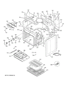 03 - Body Parts parts for Ge Range JCBP85SK1SS from AppliancePartsPros.com