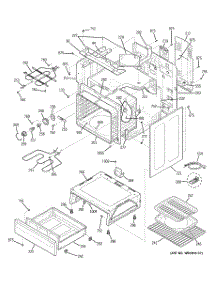 03 - Body Parts parts for Ge Range ECBP70WK1WW from AppliancePartsPros.com