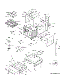 02 - Body Parts parts for Ge Range JSP39SK2SS from AppliancePartsPros.com