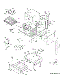 03 - Body Parts parts for Ge Range JSP42BK2BB from AppliancePartsPros.com