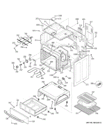 03 - Body Parts parts for Ge Range JBP35GK1SS from AppliancePartsPros.com