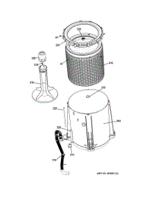 04 - Door parts for Ge Range JBP66SK1SS from AppliancePartsPros.com
