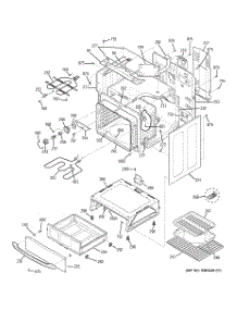 03 - Body Parts parts for Ge Range JBP72SK1SS from AppliancePartsPros.com