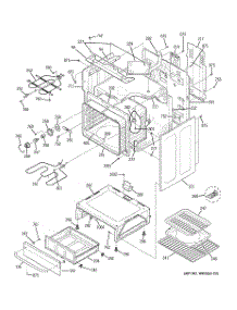 03 - Body Parts parts for Ge Range JBP71SK1SS from AppliancePartsPros.com