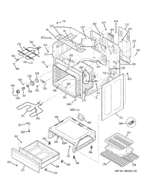 03 - Body Parts parts for Ge Range JBP80WK1WW from AppliancePartsPros.com