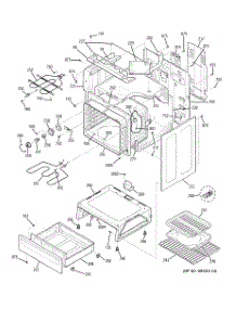 03 - Body Parts parts for Ge Range JBP72KK1CC from AppliancePartsPros.com