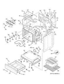 03 - Body Parts parts for Ge Range JBS55BK1BB from AppliancePartsPros.com