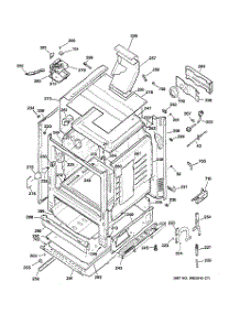 03 - Body Parts parts for Ge Range JGBP28EEK1BB from AppliancePartsPros.com