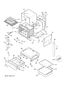 04 - Body Parts parts for Ge Range JGSP48CH5CC from AppliancePartsPros.com