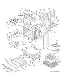 03 - Body Parts parts for Ge Range JCBP84SJ2SS from AppliancePartsPros.com