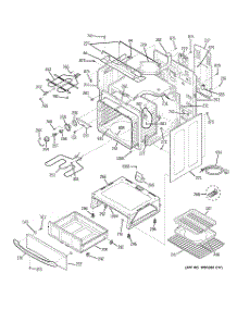 03 - Body Parts parts for Ge Range ECBP82SJ2SS from AppliancePartsPros.com