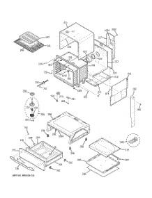 03 - Body Parts parts for Ge Range JGSP28SEK1SS from AppliancePartsPros.com