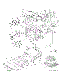 03 - Body Parts parts for Ge Range JCBP66SJ2SS from AppliancePartsPros.com