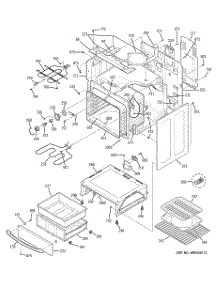 03 - Body Parts parts for Ge Range EER3001H02SS from AppliancePartsPros.com