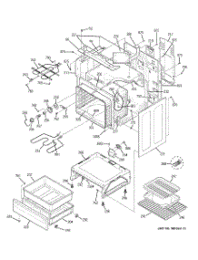 03 - Body Parts parts for Ge Range EER3000H02BB from AppliancePartsPros.com