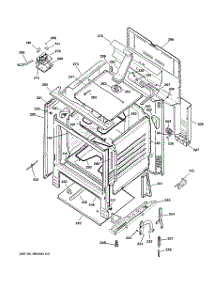02 - Body Parts parts for Ge Range JBP60BH2WH from AppliancePartsPros.com