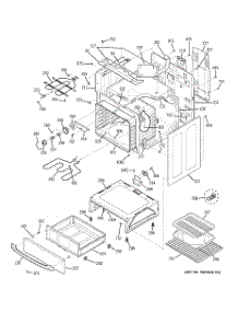 03 - Body Parts parts for Ge Range JBP82SH3SS from AppliancePartsPros.com