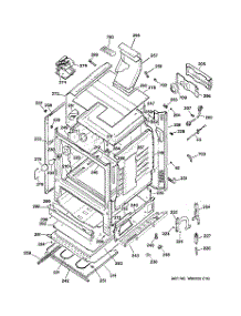 03 - Body Parts parts for Ge Range JGBP88SEK1SS from AppliancePartsPros.com