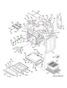 03 - Body Parts parts for Ge Range JB905BH3BB from AppliancePartsPros.com