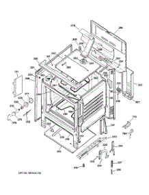 02 - Body Parts parts for Ge Range JCBS64WJ1WW from AppliancePartsPros.com
