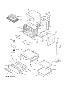 04 - Body Parts parts for Ge Range JGSP48SH2SS from AppliancePartsPros.com