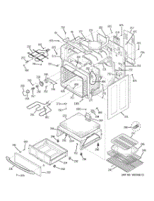 03 - Body Parts parts for Ge Range JBP99SH2SS from AppliancePartsPros.com