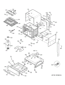 03 - Body Parts parts for Ge Range JSP47SH2SS from AppliancePartsPros.com