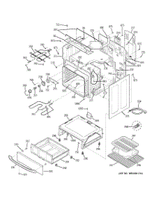 03 - Body Parts parts for Ge Range JCBP68SJ1SS from AppliancePartsPros.com