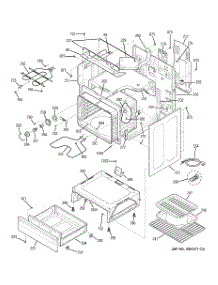 03 - Body Parts parts for Ge Range JCBP64WJ1WW from AppliancePartsPros.com