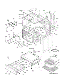 03 - Body Parts parts for Ge Range JCBP26BJ1BB from AppliancePartsPros.com