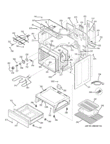 03 - Body Parts parts for Ge Range JCBP66WJ1WW from AppliancePartsPros.com