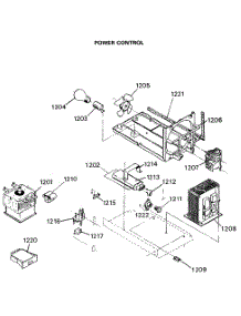 02 - Power Control parts for Ge Range JGHP66GEN7 from AppliancePartsPros.com