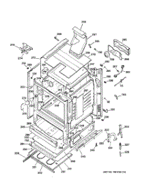 03 - Body Parts parts for Ge Range JGBP90MEH2BC from AppliancePartsPros.com