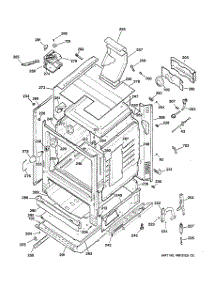 03 - Body Parts parts for Ge Range JGBP32WEJ1WW from AppliancePartsPros.com